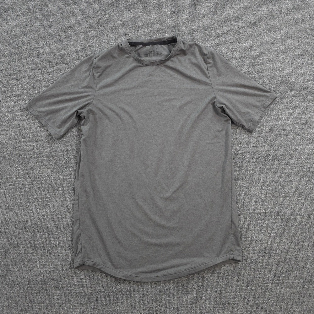 UNRL Shirt Mens XS Grey Ultra Tee Performance Gym Running Lightweight Stretch